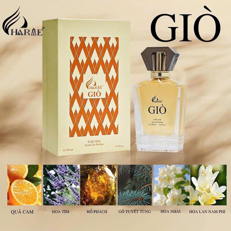 Nước hoa Charme Giò